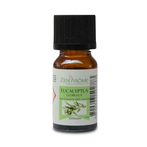 Essential Oil - Eucalyptus - 10 ml – Use for Diffusion – Packaged in France