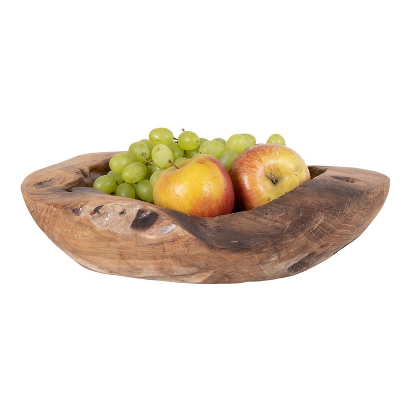 Ciotola Rio - Teak, Naturale, Ø30x10 cm