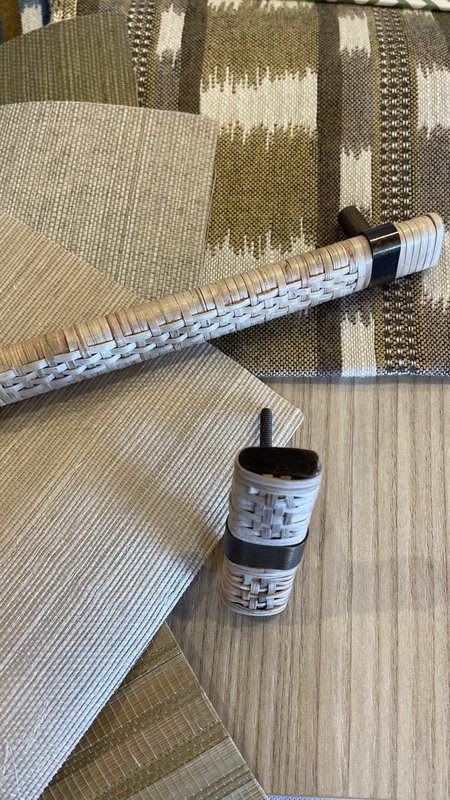 Schritte rechteckig Rattan
