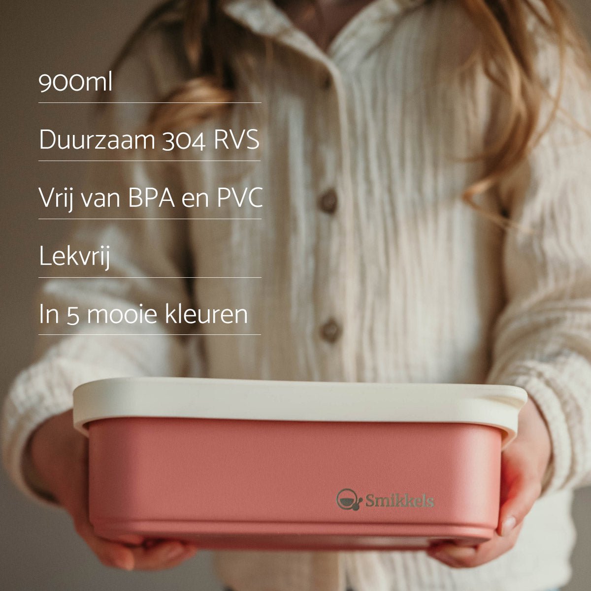 Boîte à lunch en acier inoxydable avec couvercle en silicone