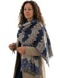 Sunsa dames sjaals, winter sjaalhals gemaakt van katoen en viscose, damesjaals voor herfst/winter, multifunctionele doek als een sjaal/sjaal of stal/schouderdoek