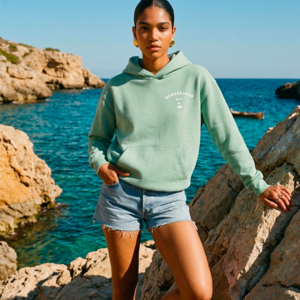 Hoodie Ibiza Menthe