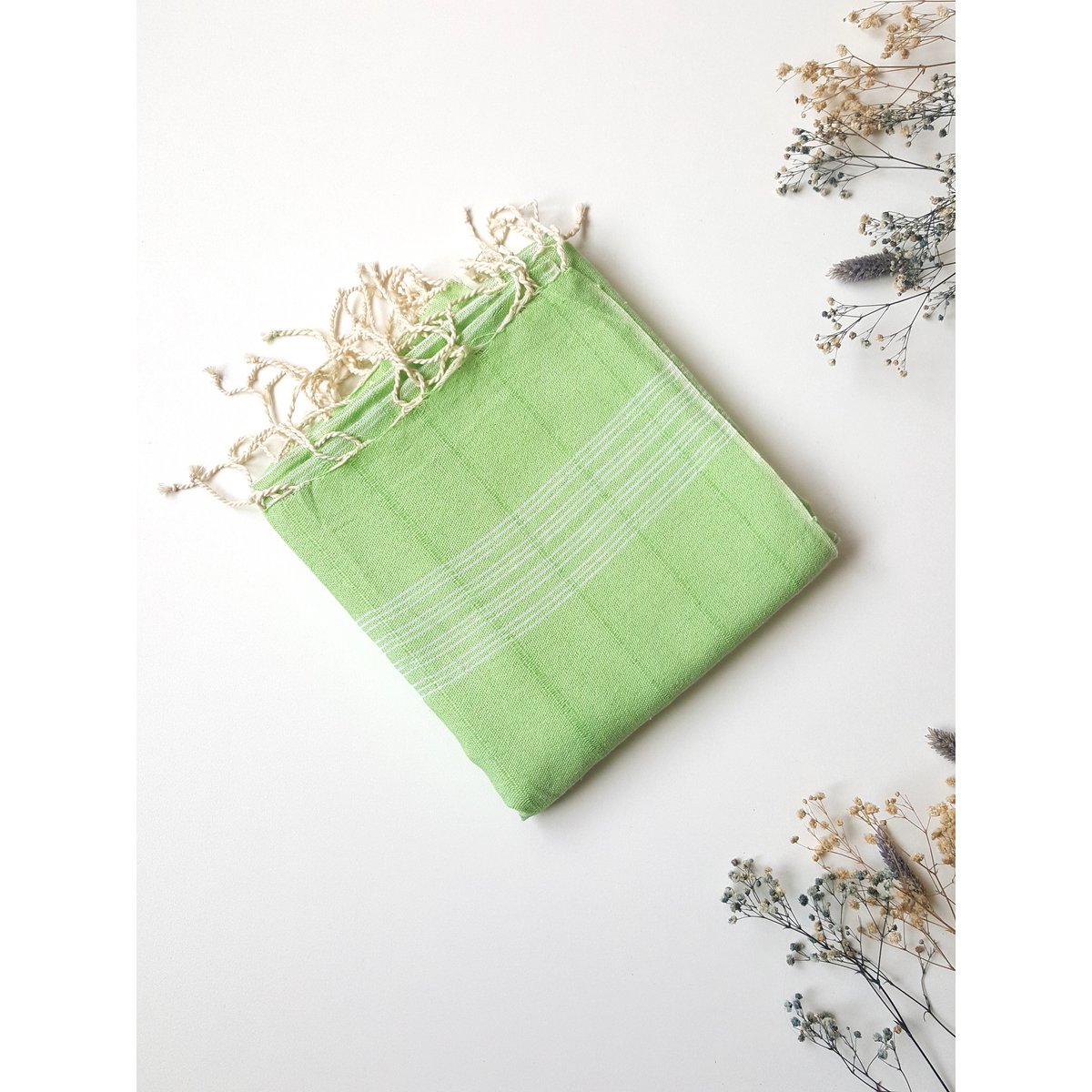 Turkse handdoek / Set van 2 stuks / Pestemal of Fouta / 100% katoen
