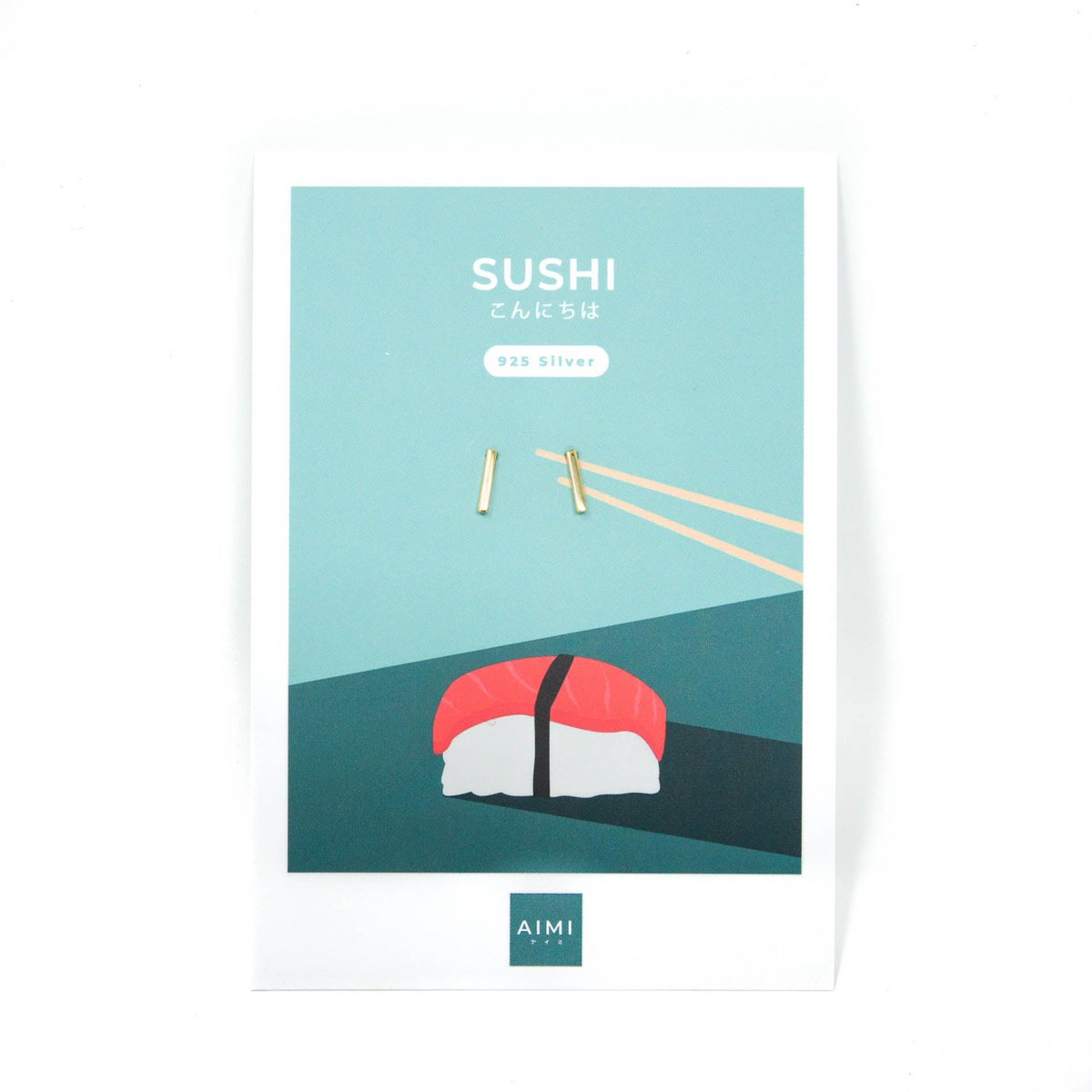 SUSHI stud earrings