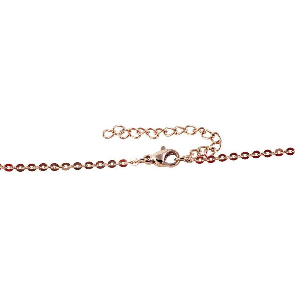 Accent ankerketting, roestvrij staal, rosé goudkleurig, lengte 45 cm