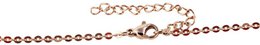 Accent ankerketting, roestvrij staal, rosé goudkleurig, lengte 45 cm
