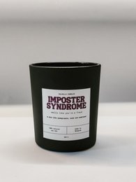 Bougie parfumée 'Imposter Syndrome' - Bougie Parfumée Parfum Grenade Noir