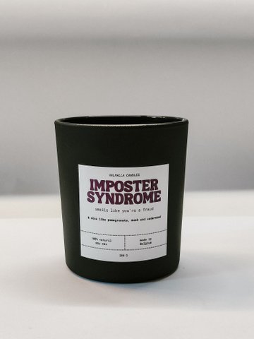 Duftkerze 'Imposter Syndrome' | Granatapfel Noir