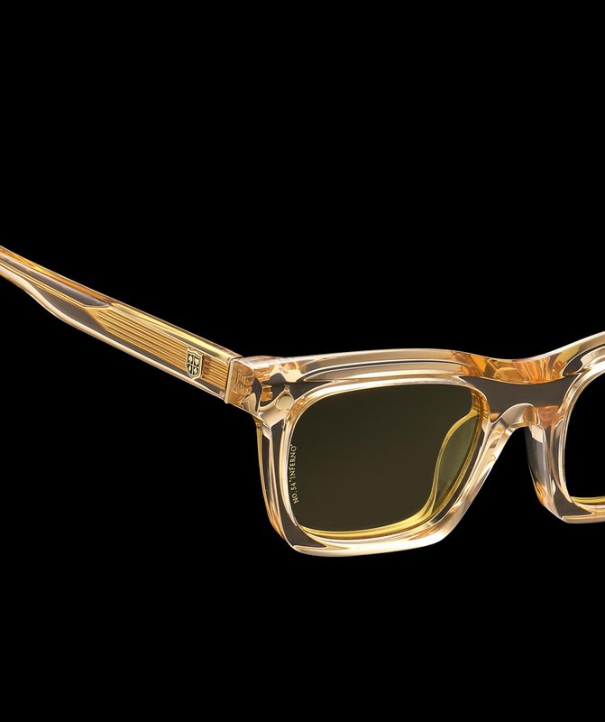 Walton & Mortimer n. 54: occhiali da sole "Inferno" Shimmer Champagne