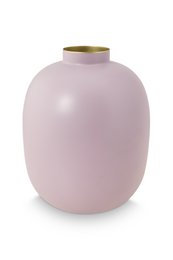 Vase Metal Matt Lilac 32cm