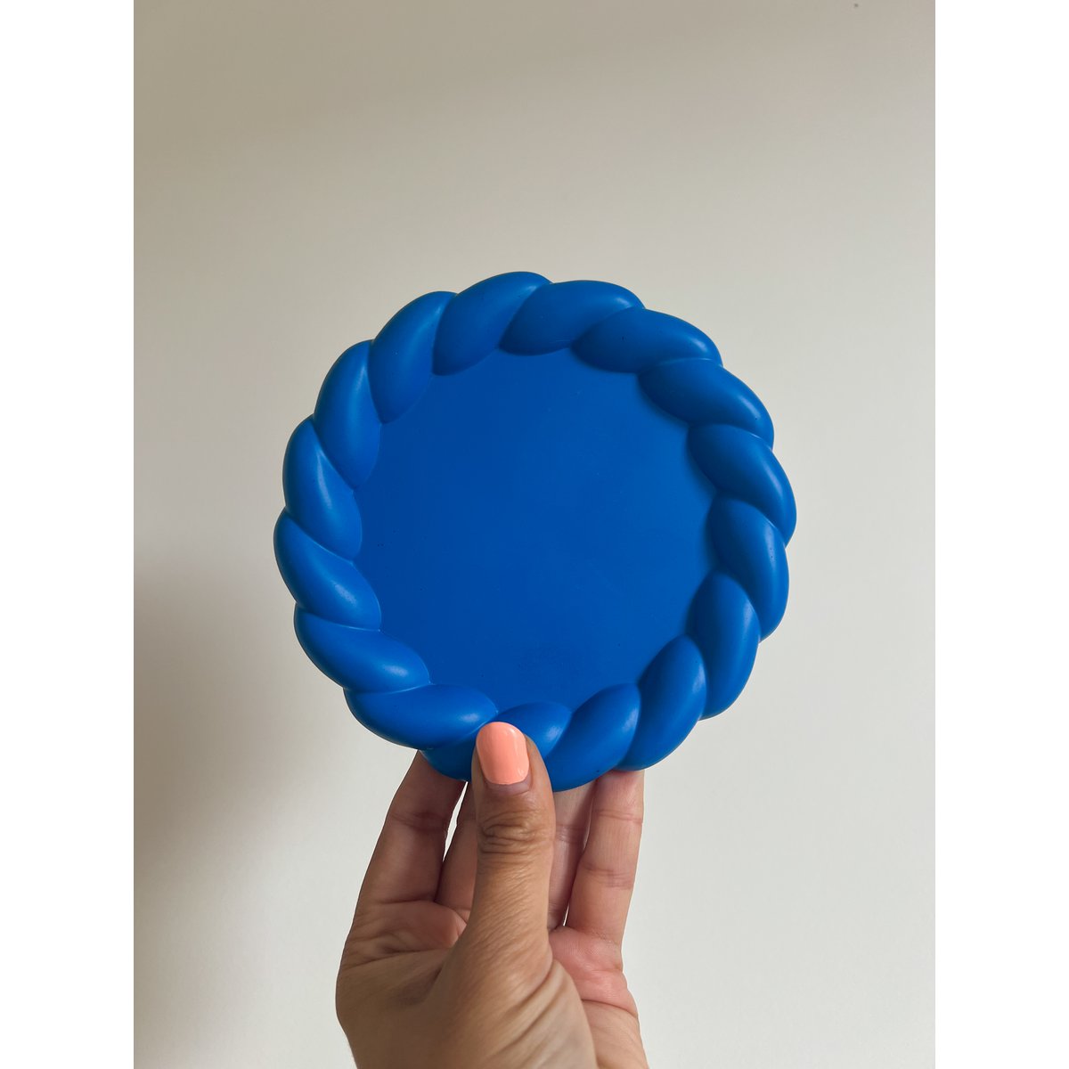 Plateau Twist Bleu Électrique