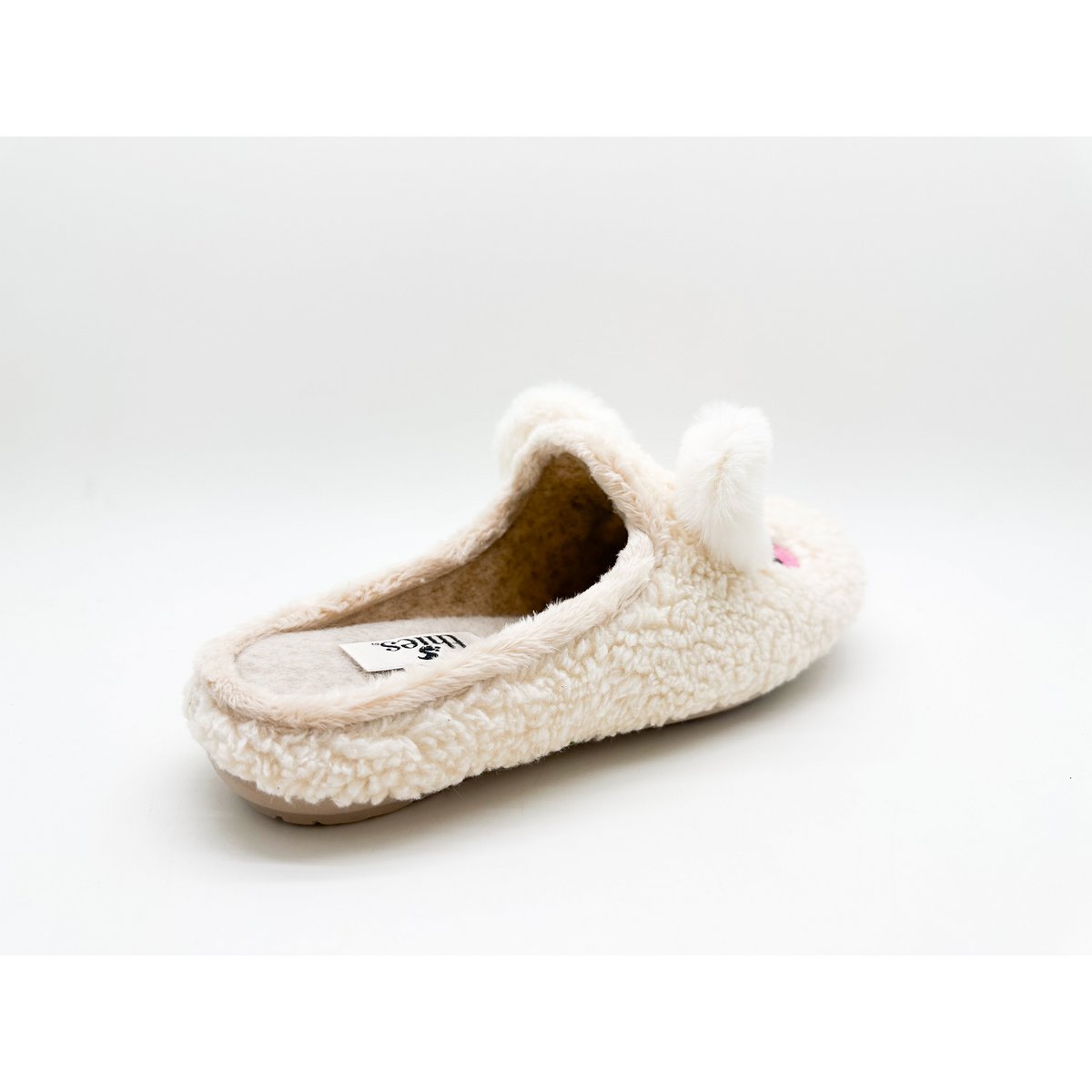 thies 1856 ® Organic Rabbit Slipper vegan off white