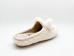 thies 1856 ® Organic Rabbit Slipper vegan off white