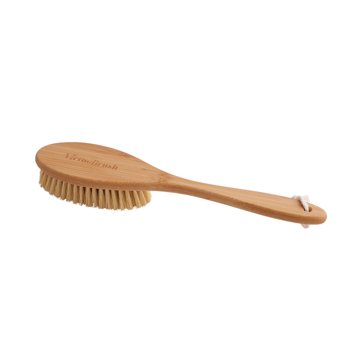 BAMBOO BODY BRUSH WITH NATURAL SISAL BRISTLE