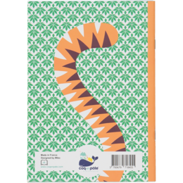 A5 notebook | Tiger | Recycled paper - Made in France
