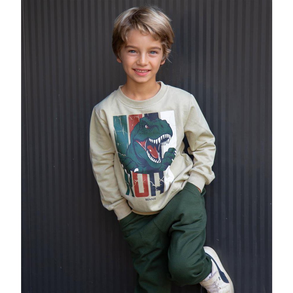 Little Paleontologist Set aus Sweatshirt und Jogginghose