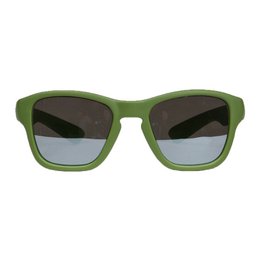Children's sunglasses Dani 3-7 years - size M - Moss green with mirror coating lenses