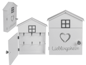 Weiße Schlüsselbox, Lieblingsheim,
