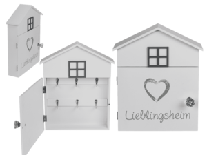 Weiße Schlüsselbox, Lieblingsheim,