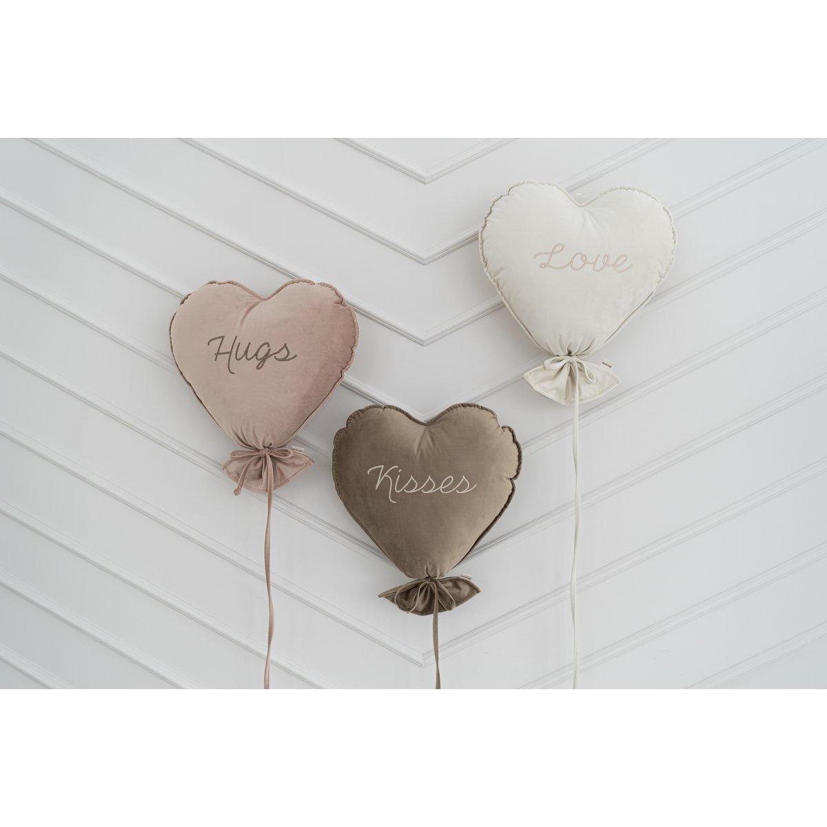 Dekorative Herzballon Kissen Delux