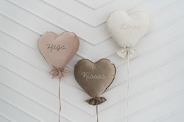 Decorative Heart Balloon Pillow Delux