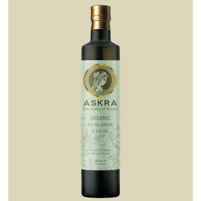 ASKRA Organic Monovarietal Extra virgin Olive oil