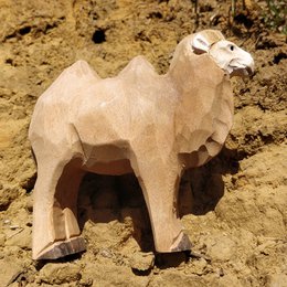 Wudimals® Wooden Bactrian Animal Toy