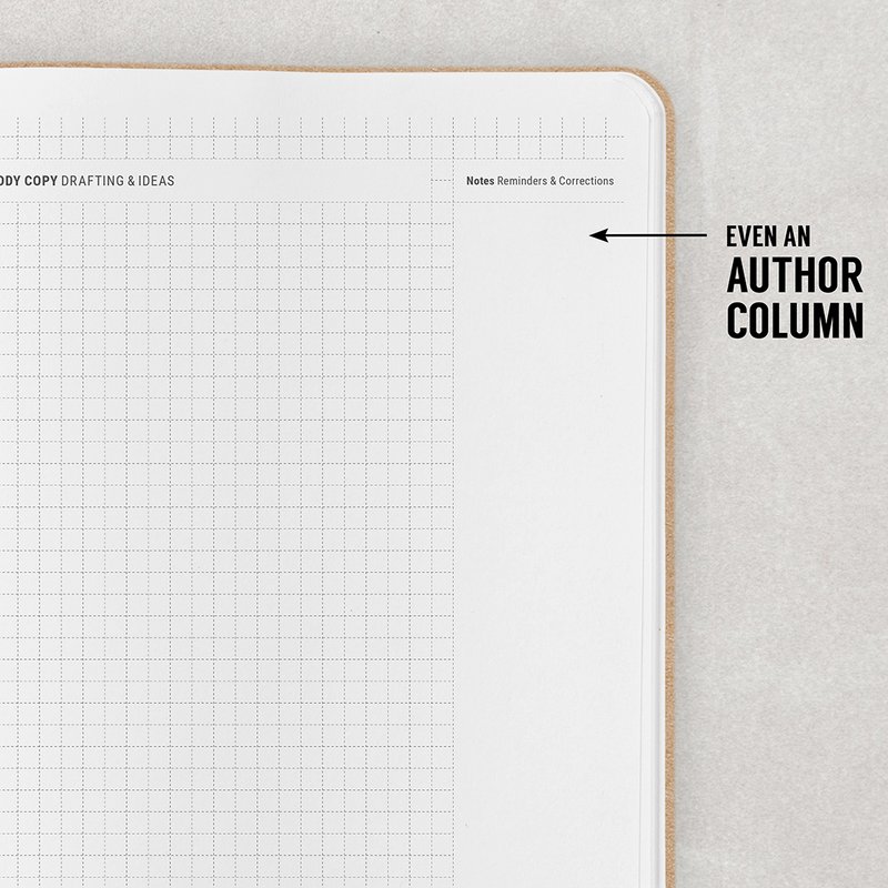 Journalist-Briefpapier-Notizbuch