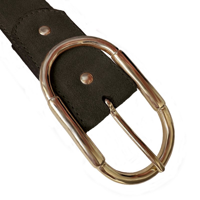Belt Goya - Dark Green/Gold