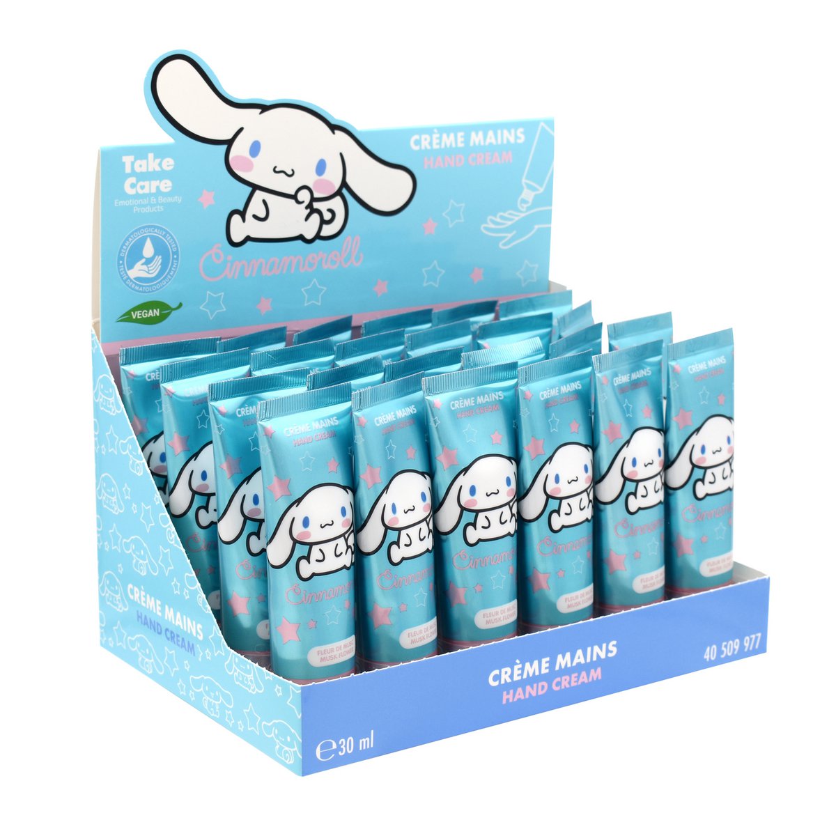 Cinnamoroll, Perfective moisturizer, scents, strawberries, vegan, hydration, child, junior, 30 ml, Take Care