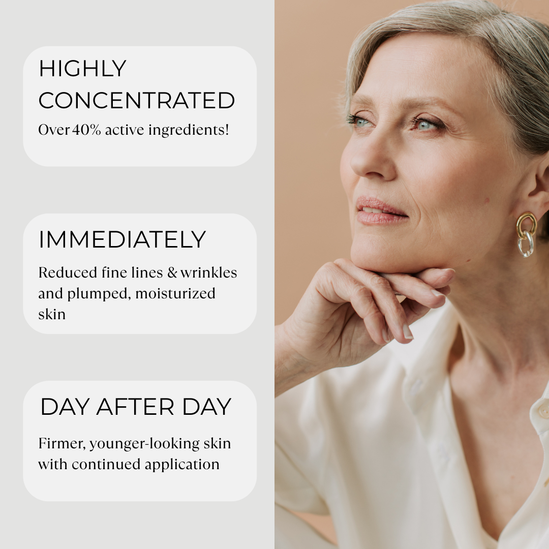 Sofortiges Lifting-Serum