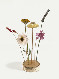 Droogbloemen doosje '(droog-) bloemetje voor jou'
