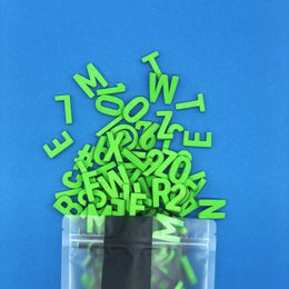 Modern magnetic letters - Unique Colors