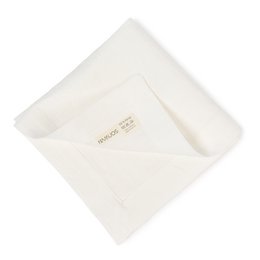 Mantel individual de lino, blanco roto