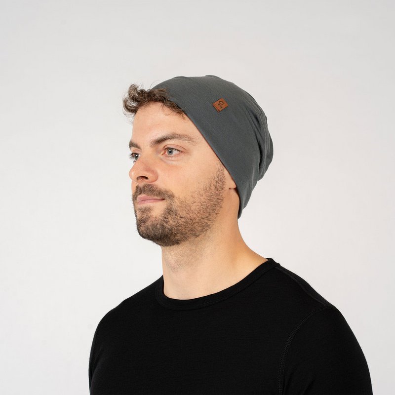 Bonnet Mérinos Homme Perfect Grey