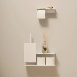Sorrento toiletborstelhouder – moderne roestvrijstalen badkameraccessoires