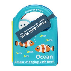 Kleurveranderend badboek - Oceaan