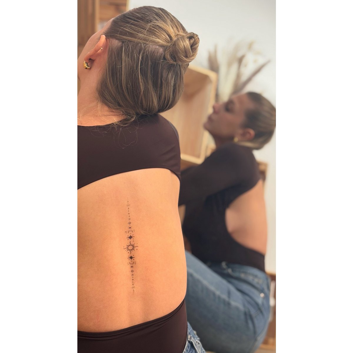 Temporary tattoo Sioou Celestial Dance Bracelet x5