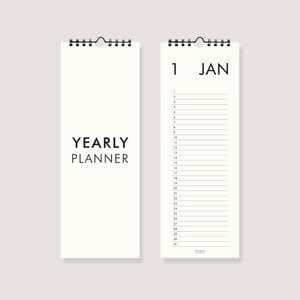 Yearly Planner - Always constant annual calendar