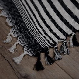 SEVDA -BEDREADE - Striped 100% türkischer Baumwolle gestreift