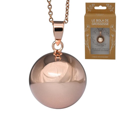 NOEMI (pink gold) - Smooth pregnancy bola