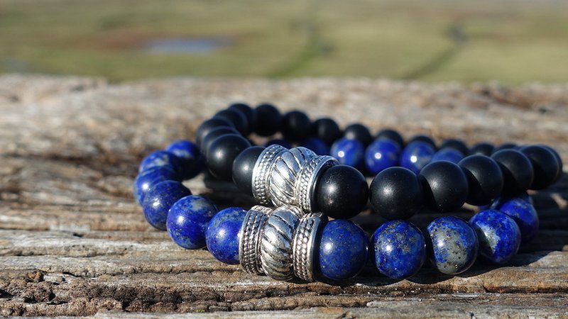 Bali Set Lapis Lazuli x Black Onyx
