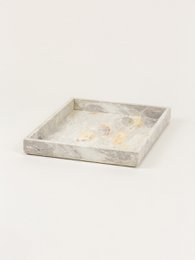 Grand plateau rectangulaire en pierre naturelle