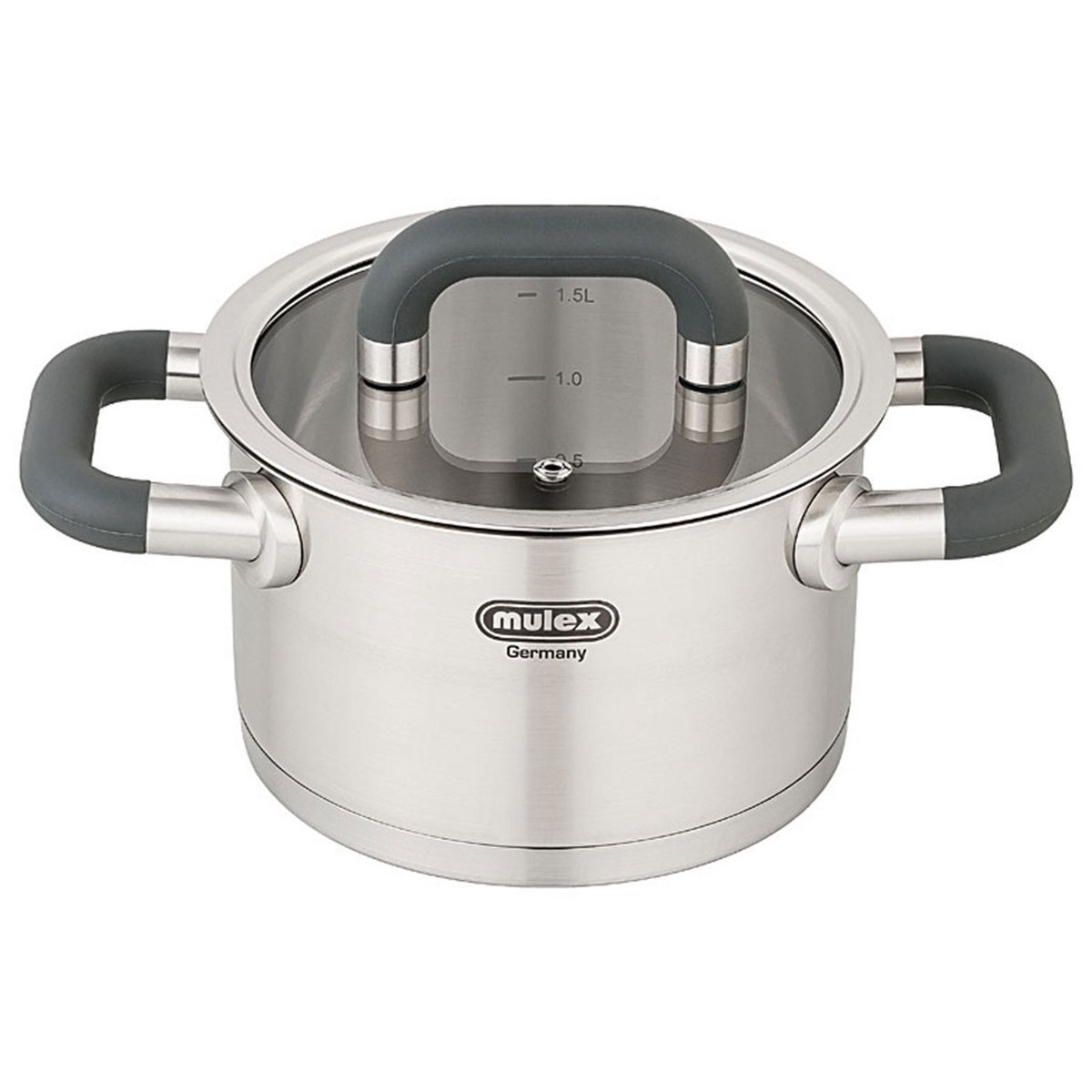 Lugano Edilstahl Topfset 6TLG. + Stielpfanne 24 cm