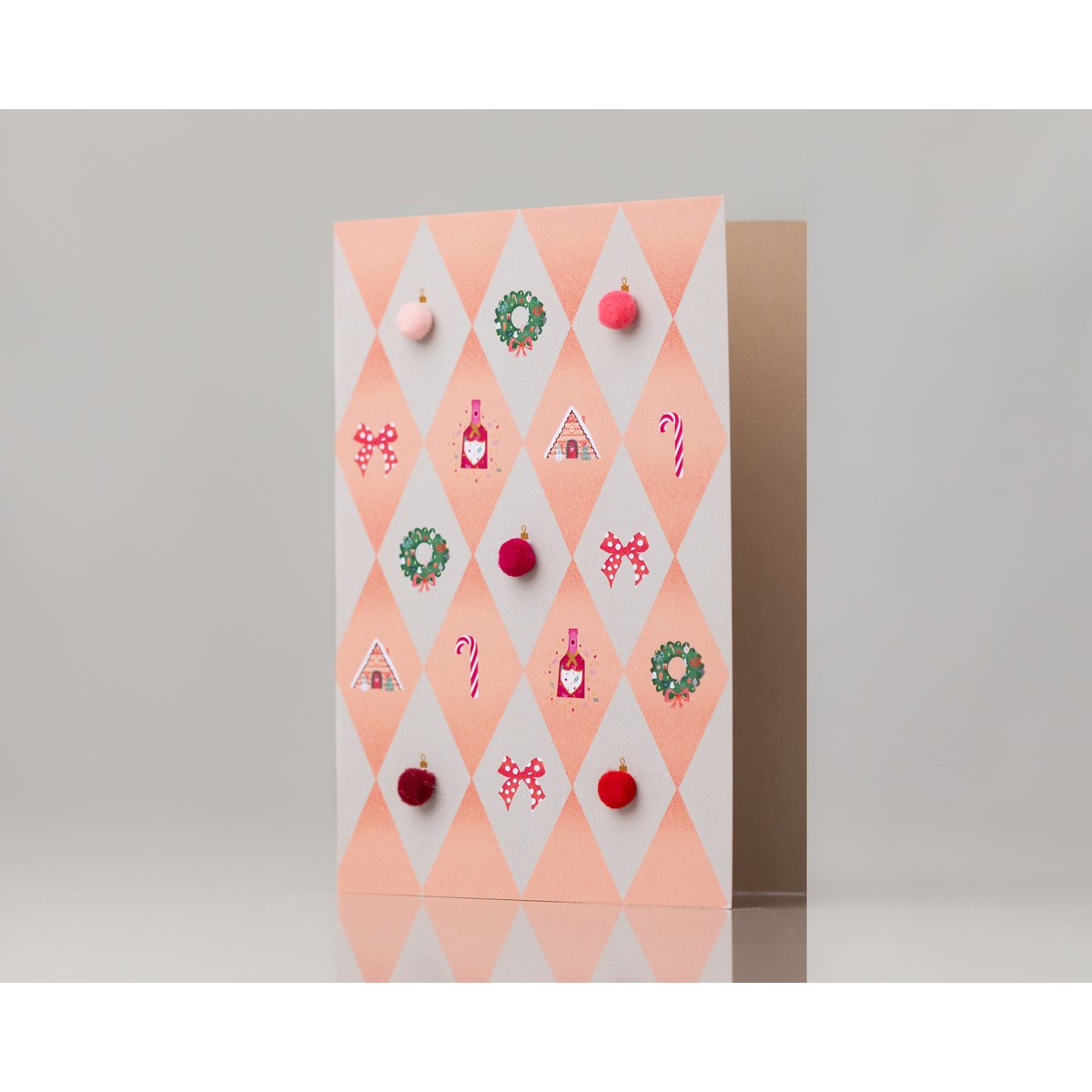 Navidad: rosa diamante