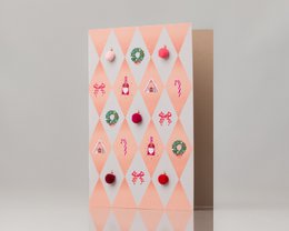 Navidad: rosa diamante