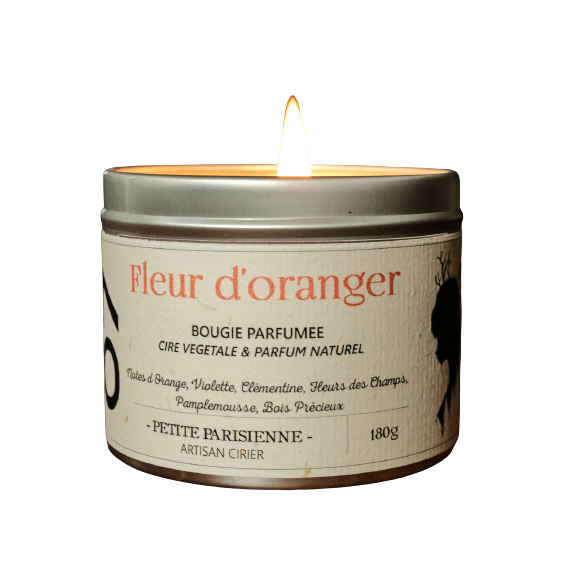 Orange Blossom Scented Candle