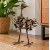 METAL NATURAL SMALL OSTRICH