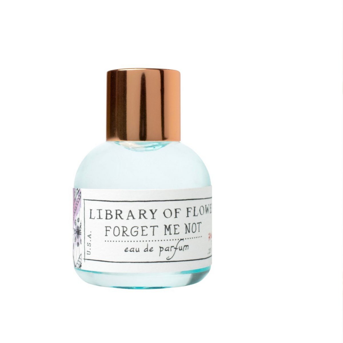 Biblioteca de flores No me olvides Little Luxe Parfum