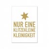 Briefkaart omhoog, ENKEL EEN HEEL WEINIG WEINIG